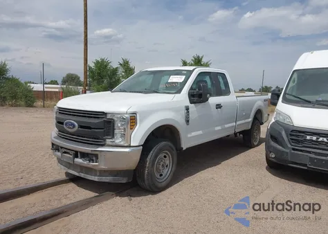 2018 Ford F-250 Xl из США, поврежденный, VIN 1FT7X2B64JEB09105